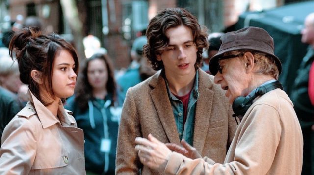 Timothée Chalamet doa salário da participação no último filme de Woody Allen